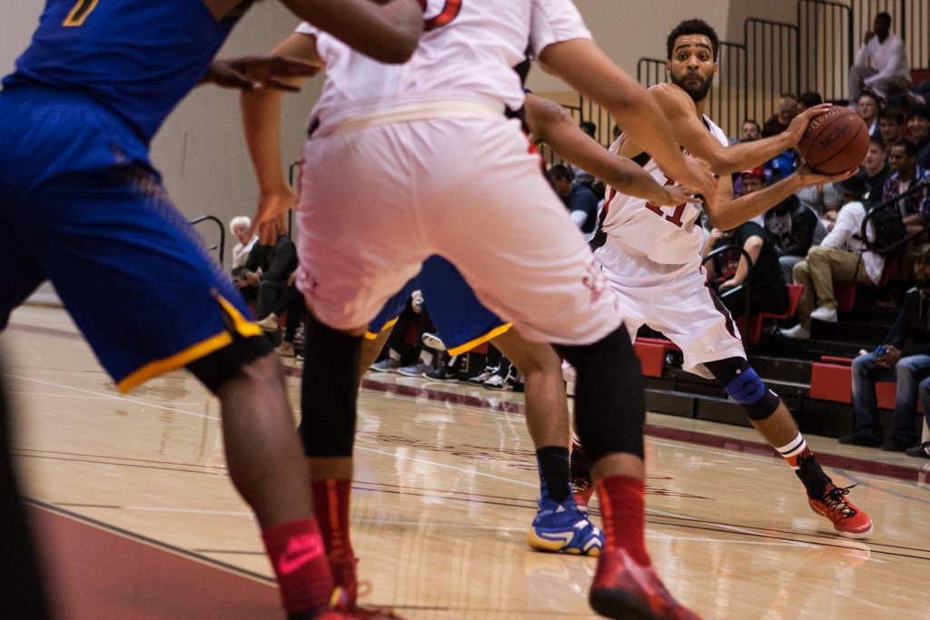 City College Men's basketball and Merritt College during the Regional Semi-finals. March 04, 2015 Photo by Khaled Sayed