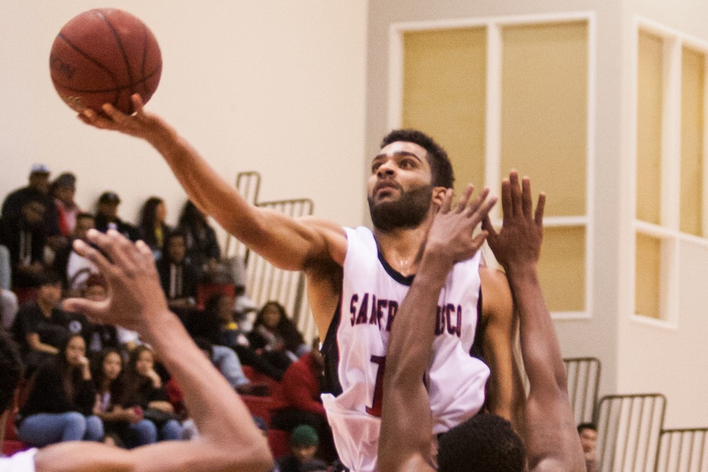 City College Men's basketball and Merritt College during the Regional Semi-finals. March 04, 2015 Photo by Khaled Sayed