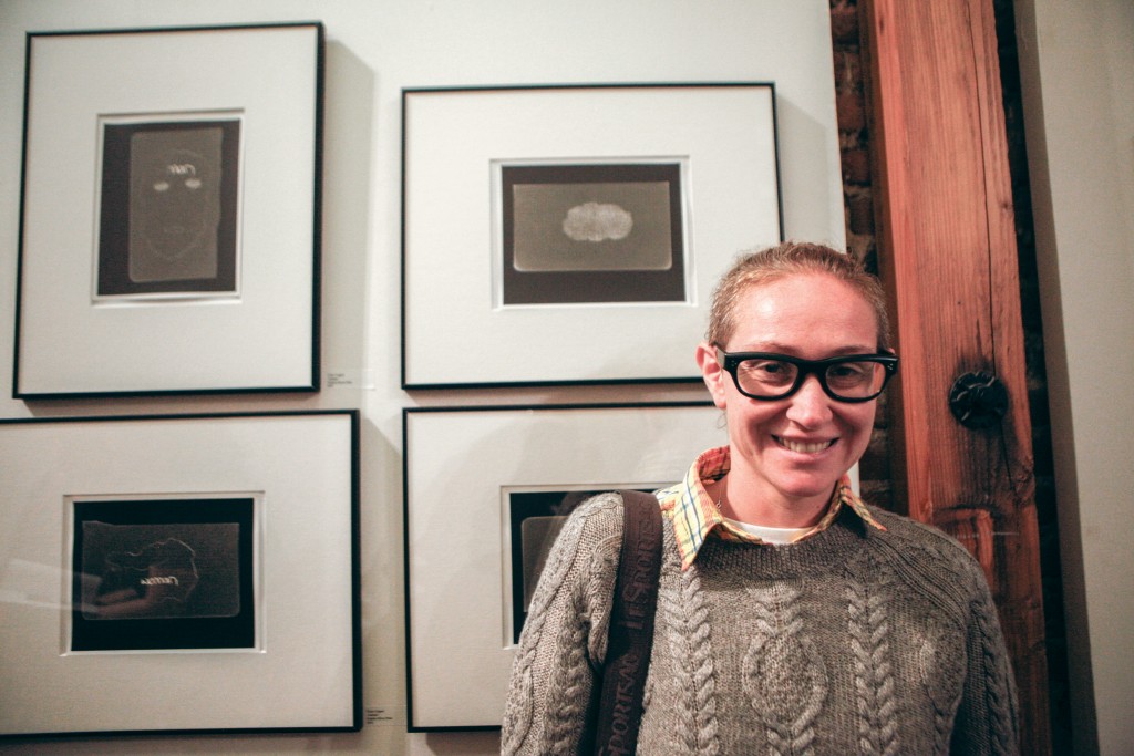 Clare Coppel is one of the founders of 81 Bees, CCSF photo student and the main organizer of the Family Show. Wednesday, Sept. 23, 2015. (Photo by Franchon Smith/The Guardsman)