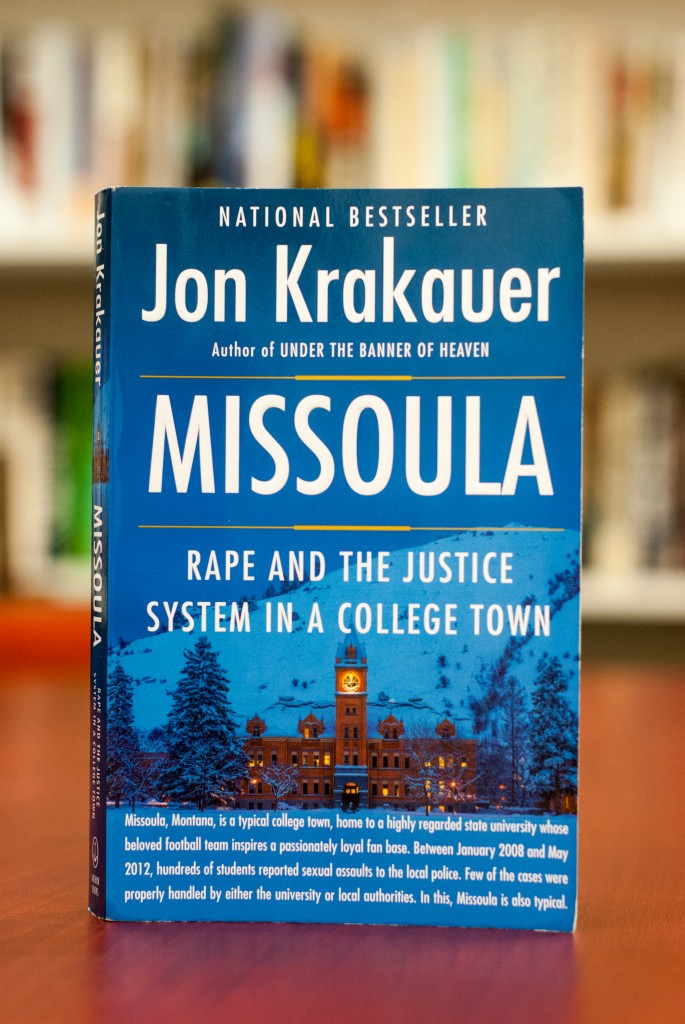 Jon Krakauer’s newest book is a national bestseller. (Photo by Franchon Smith/The Guardsman)