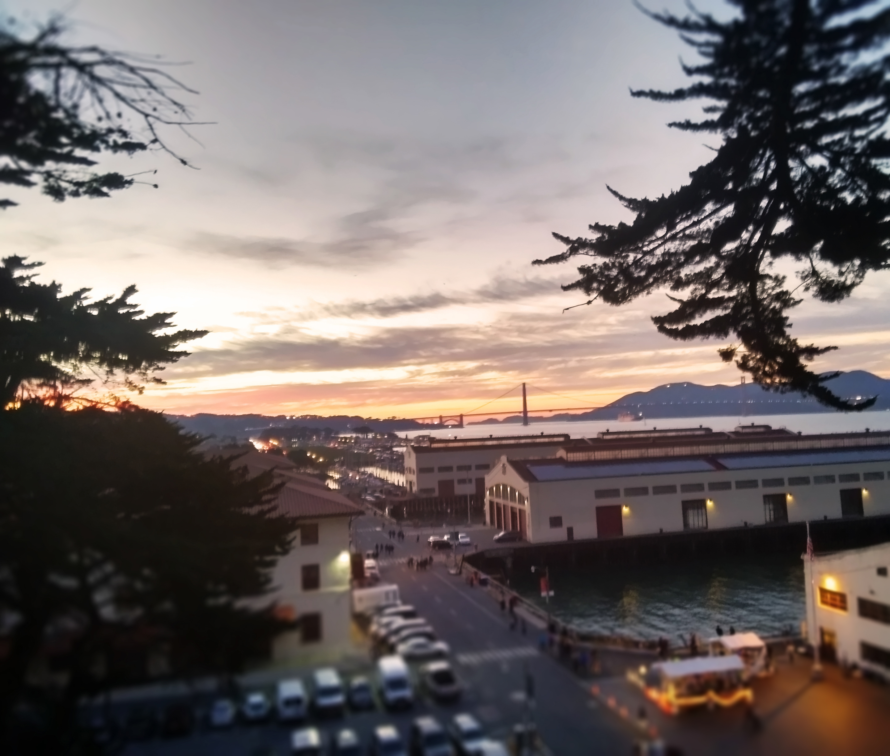 Surrounded by some of San Francisco’s most iconic landmarks Fort Mason inspires City College students with its amazing scenery. Photo by Elena Stuart/The Guardsman 