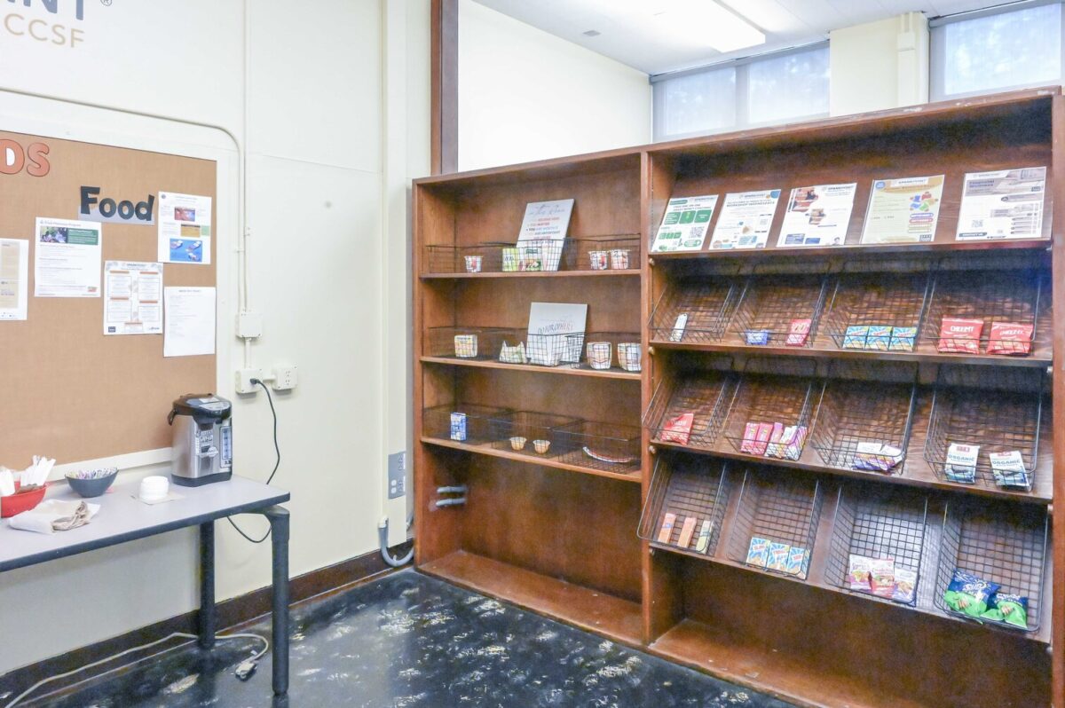 Snack Shelves and Food Cards Are Back as Part of City College’s